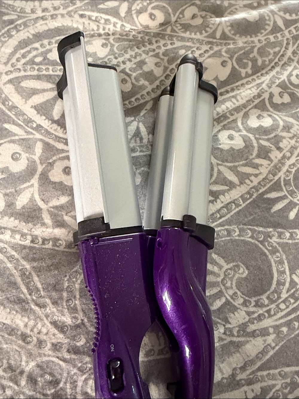 BedHead Purple Double Barrel Hair Waver